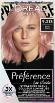 6x L'Oréal Preference Vivids Haarkleuring 9.213 Rose Gold