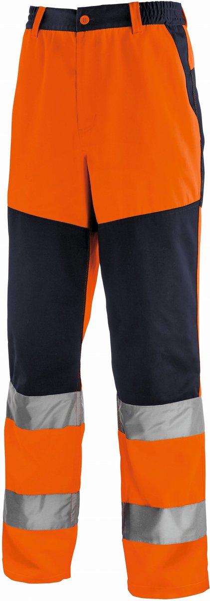 teXXor Warnschutz-Bundhose Rochester Leuchtorange/Navy-46