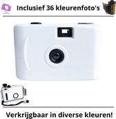 Wegwerpcamera - Met 36 Kleurenfoto's - herbruikbare camera waterdicht voor bruiloft, feesten of vakantie - Analoge Camera