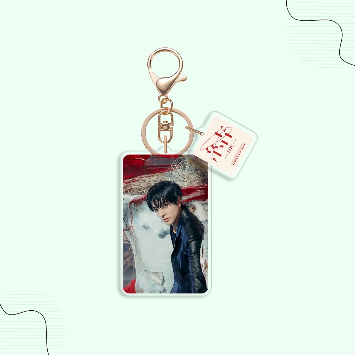 KPOP ENHYPEN ENH Plastic Keyring Acrylic Keychain variant 7 [Sleutelhanger]