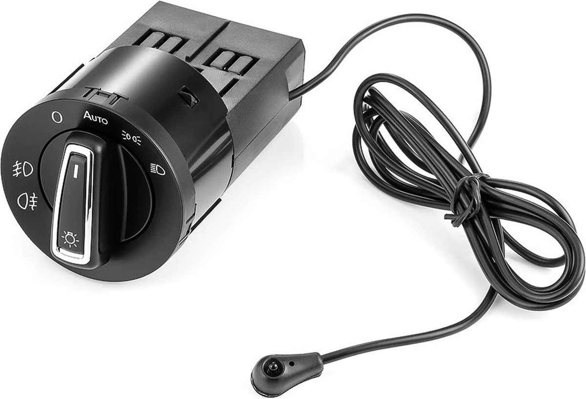 VCTparts® Volkswagen Automatische Koplamp (Lange) Schakelaar Ombouwset met Licht Sensor
