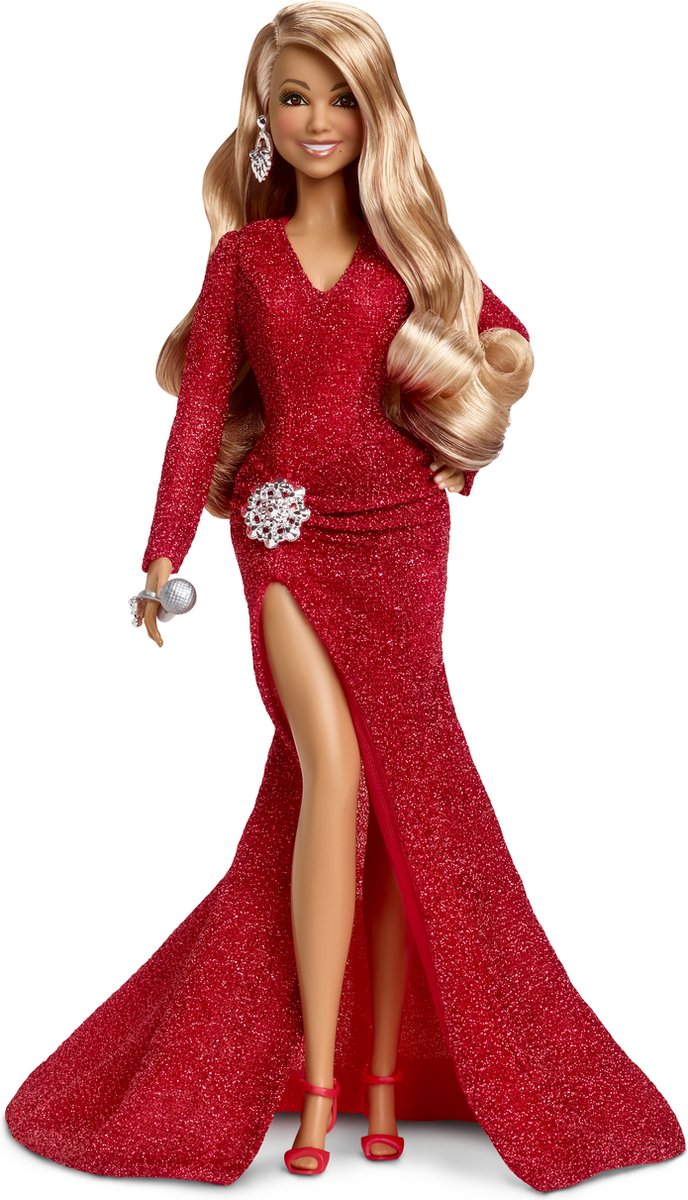 Barbie Mariah Carey Kerstpop Rood van Barbie — afbeelding 2