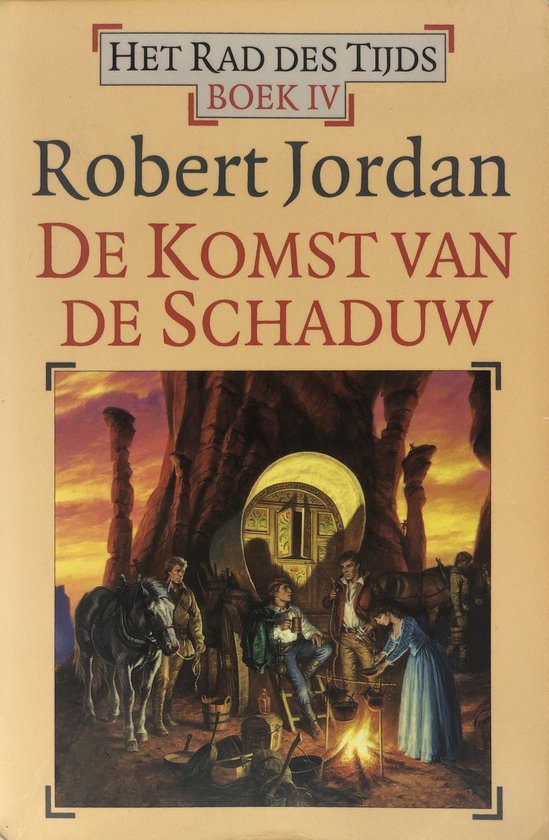 Het Rad des Tijds 4 - De Komst van de Schaduw - cover
