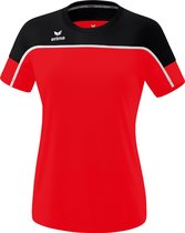 Erima Change T-Shirt Dames - Rood / Zwart / Wit | Maat: 36