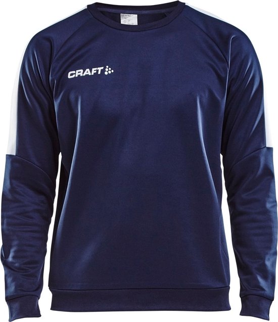 Craft Progress R-Neck Sweater Jr 1906982 - Navy/White - 122/128