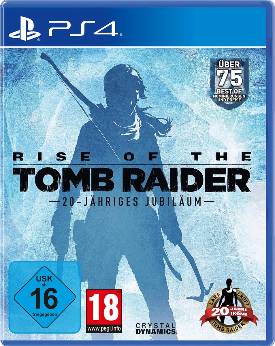 GAME Rise of the Tomb Raider: 20 Year Celebration Jubileum Duits PlayStation 4