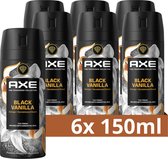 Bol.com AXE Fine Fragrance Collection Premium Deodorant Bodyspray - Black Vanilla - met de geur van sinaasappel en sandelhout - ... aanbieding