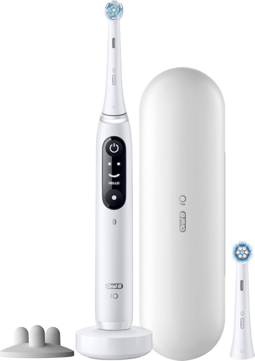 Oral-B elektrische tandenborstel iO Serie 7s(Wit) + extra refill