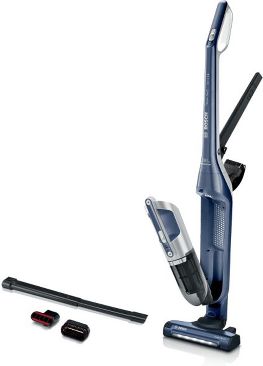 Bosch Serie 4 BCH3K2851 steelstofzuiger & elektrische bezem Zakloos 0,4 l Blauw