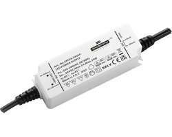 Dehner Elektronik SPF 24-24VSP LED-transformator, LED-driver Constante spanning 24 W 1 A 24 V Geschikt voor meubels, Ov