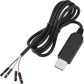USB TO TTL SERIAL CABLE 1m - Pl2303HX RS232 Adapter USB to Serial Port