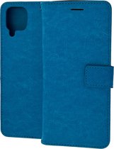 Portemonnee Book Case Hoesje Geschikt voor: Samsung Galaxy A22 4G & M22 turquoise