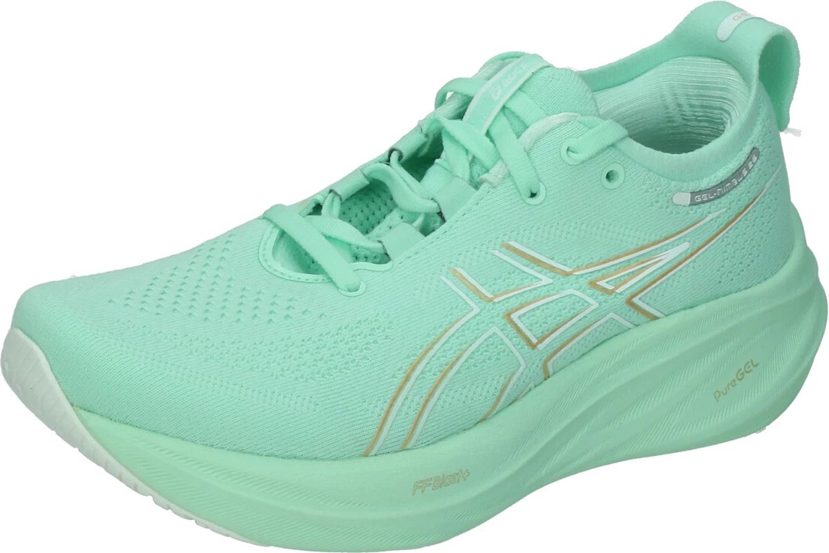 Asics gel-nimbus 26 in de kleur . Groen