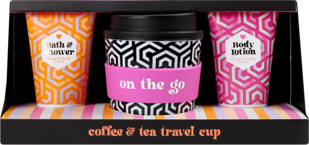Goedkoopste Verzorgingsgeschenkset met ''on the go'' koffiemok