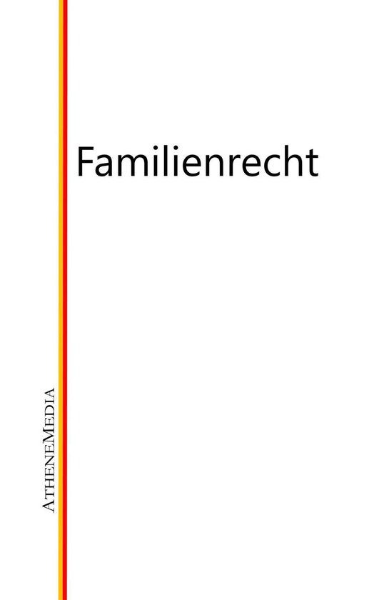 Familienrecht - cover