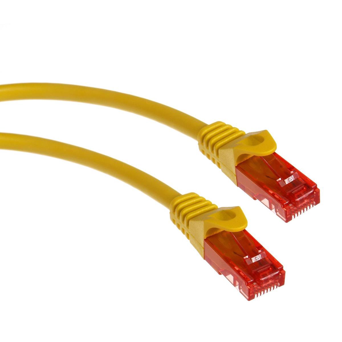 Net lan lancab netwerk ethernet RJ45 utp CAT6 0,5m Maclean MCTV-300 Y