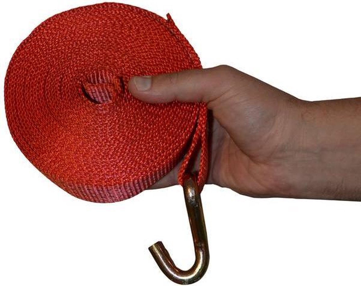 Fixplus Strap set van 4 - sjorbanden voor het beveiligen, bevestigen, bundelen en vastsjorren, van speciale kunststof met aluminium gesp 66 cm x 2 ,4 cm (olijfgroen