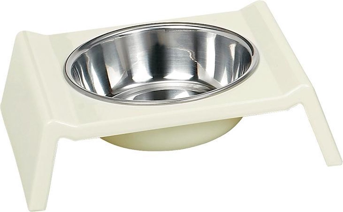 Nobby Voerbak Mister Melamine - Wit - 350 ml