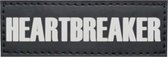 Nobby seguro sticker heartbreaker - hond - 3 x 9 cm - 2 stuks