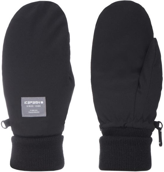 ICEPEAK HAYINGEN Junior Unisex- Handschoenen Zwart - L