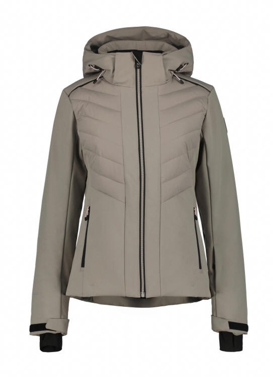 ICEPEAK FREITAL Dames Softshell Ski Jas Grijs