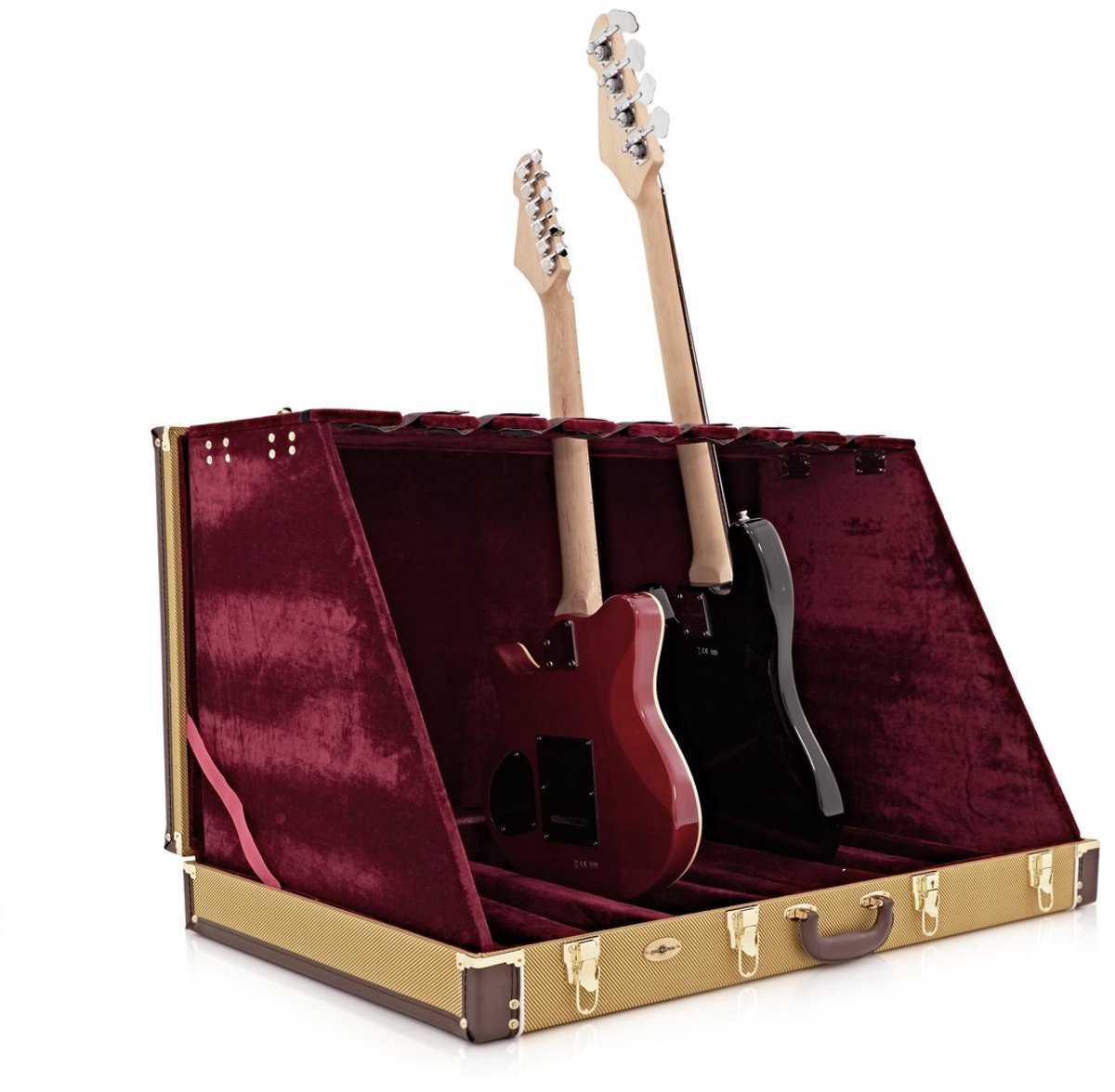 Rek voor 8 Gitaren van Gear4music, Tweed