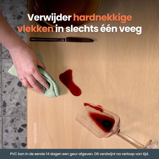 Extra Dik Tafelzeil Transparant 3mm kopen