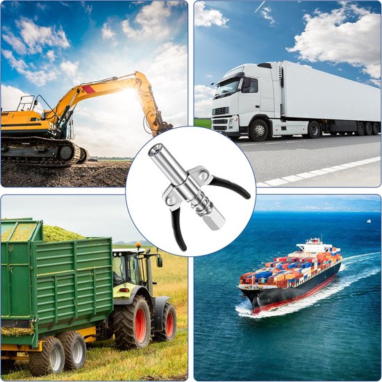 Grease press nozzle with 30 cm hose for all types of grease presses van Pressol — afbeelding 5