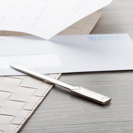 LUXE Metalen Briefopener met RVS Handgreep - Professionele Brief Brieven Post Opener - Postopener - 180MM