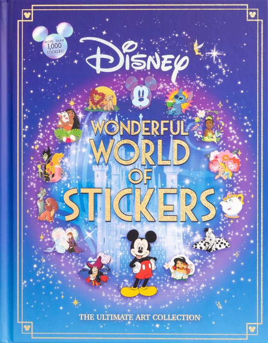 Collectible Art Stickers- Disney Wonderful World of Stickers