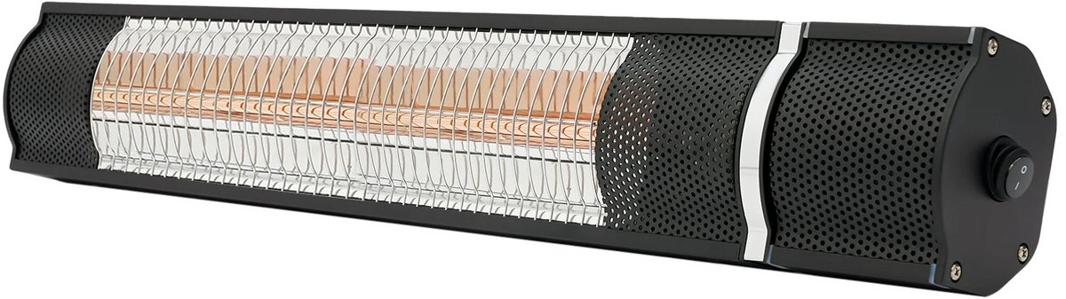 Bol.com Betaalbare Goederen® Muur Kachel - Kachelventilator - Kachel Elektrisch - Infrarood Heater - 1200W - Heater Terrasverwarmer aanbieding