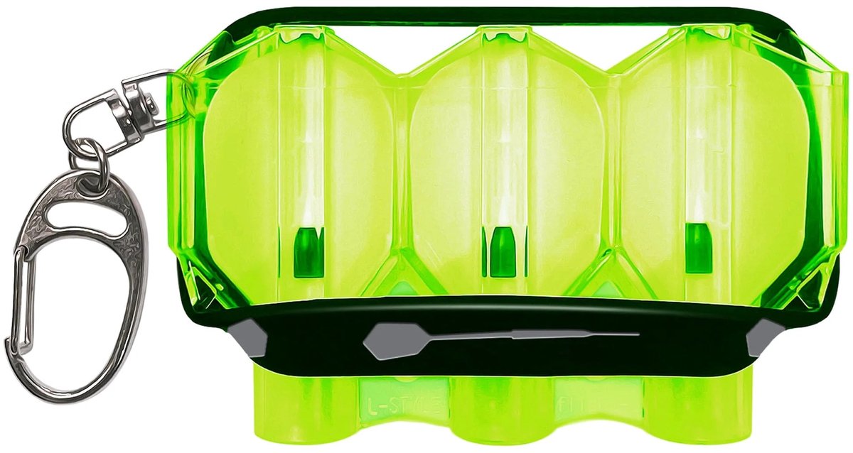L-STYLE KRYSTAL NEON YELLOW FLIGHT CASE