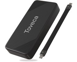 Toveca Externe SSD 1TB - 2000 MB/s SSD Extern - USB C 3.2 Geschikt voor iPhone 15/16 & Samsung - Zwart