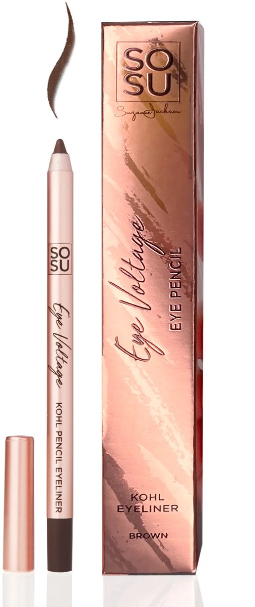 Sosu | Eye Voltage Kohl Eyeliner Brown - 1.4gr - Vegan