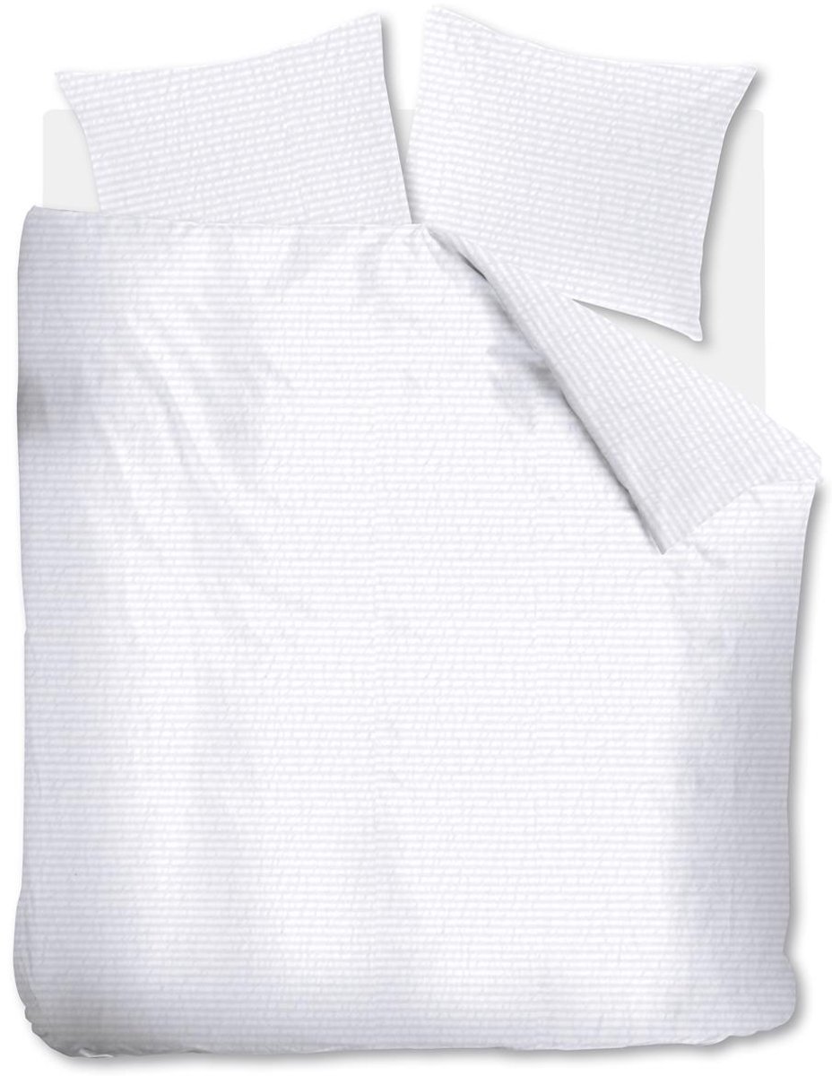 Beddinghouse Summer dekbedovertrek - Effen - Tweepersoons - 200x200/220 - Blue Grey