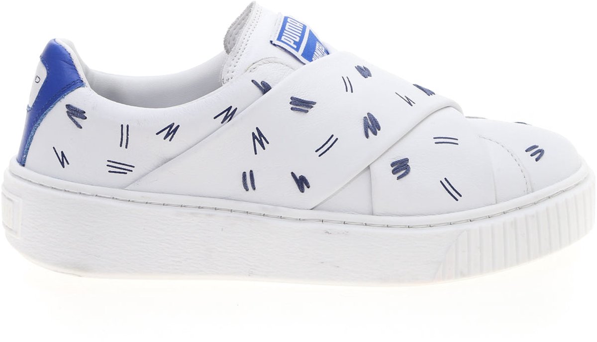 Puma sneakers platform slip-on Wit