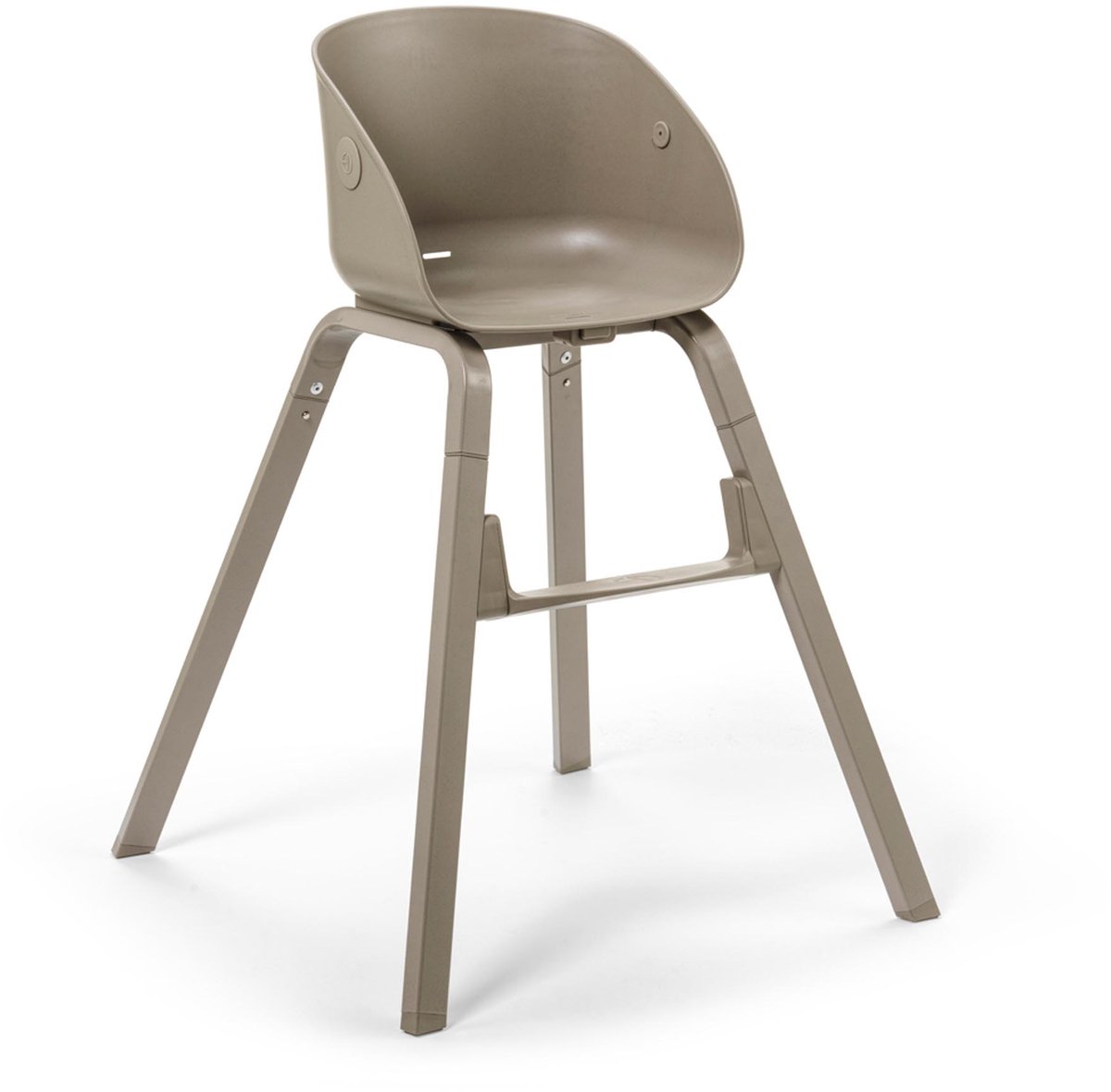 Elodie GRACE hoge eetstoel - Kinderstoel - Meegroeistoel - Tender Taupe
