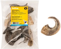 Boomy - Ramhoorn – Extra harde natuurlijke hondensnacks – Hypoallergene hondensnoepjes voor sterke kauwers - Kauwstaaf hond - Kauwsnack -350g
