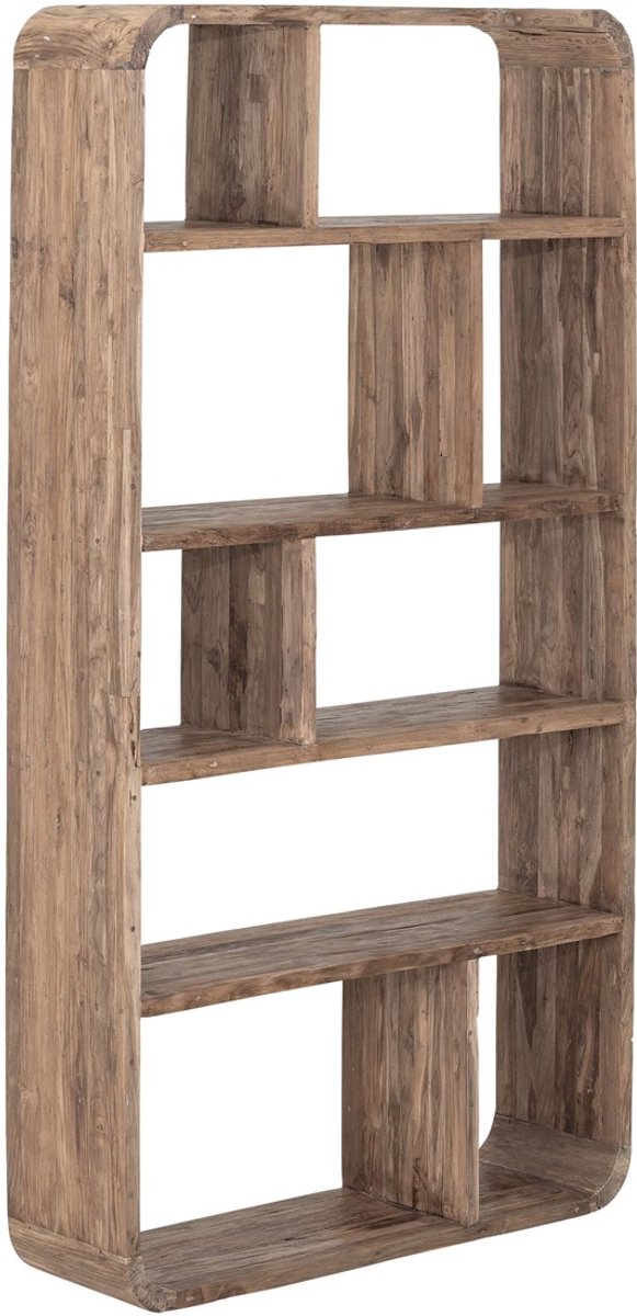 MUST Living Bookcase Corso,200x110x30 cm, extreme rustic teakwood