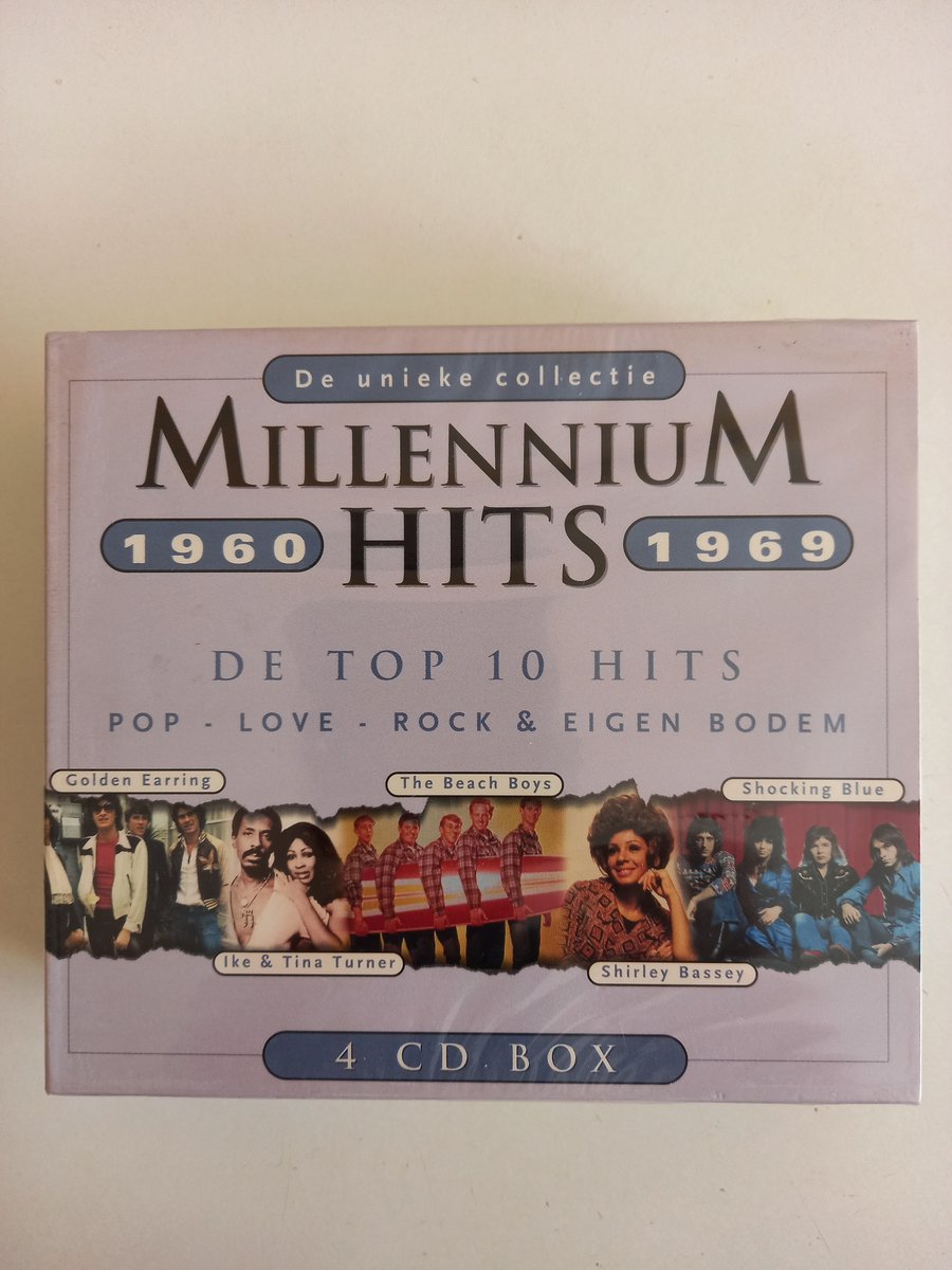 Cd Box De Unieke Collectie: Millennium Hits 1960-1969