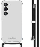 Coque Samsung Galaxy S23 iMoshion Back cover avec cordon - Zwart