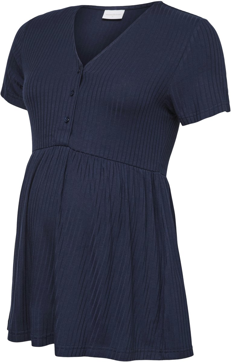 MAMALICIOUS - MLTRINITY LIA SS JRS TOP 2F - Dames - Blouses