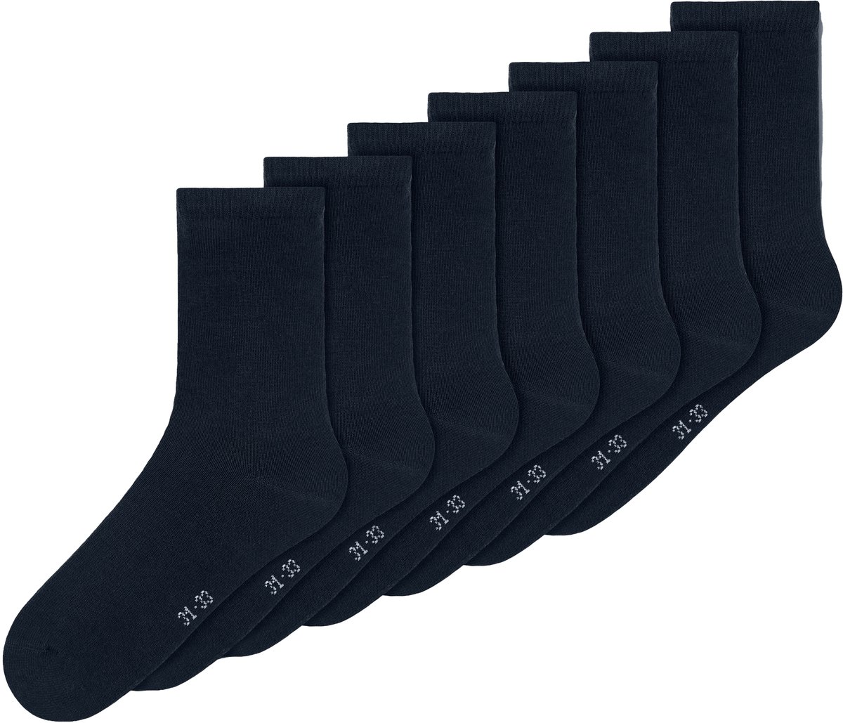 NAME IT - NKNSOCK 7P SOLID NOOS - Unisex - Sokken
