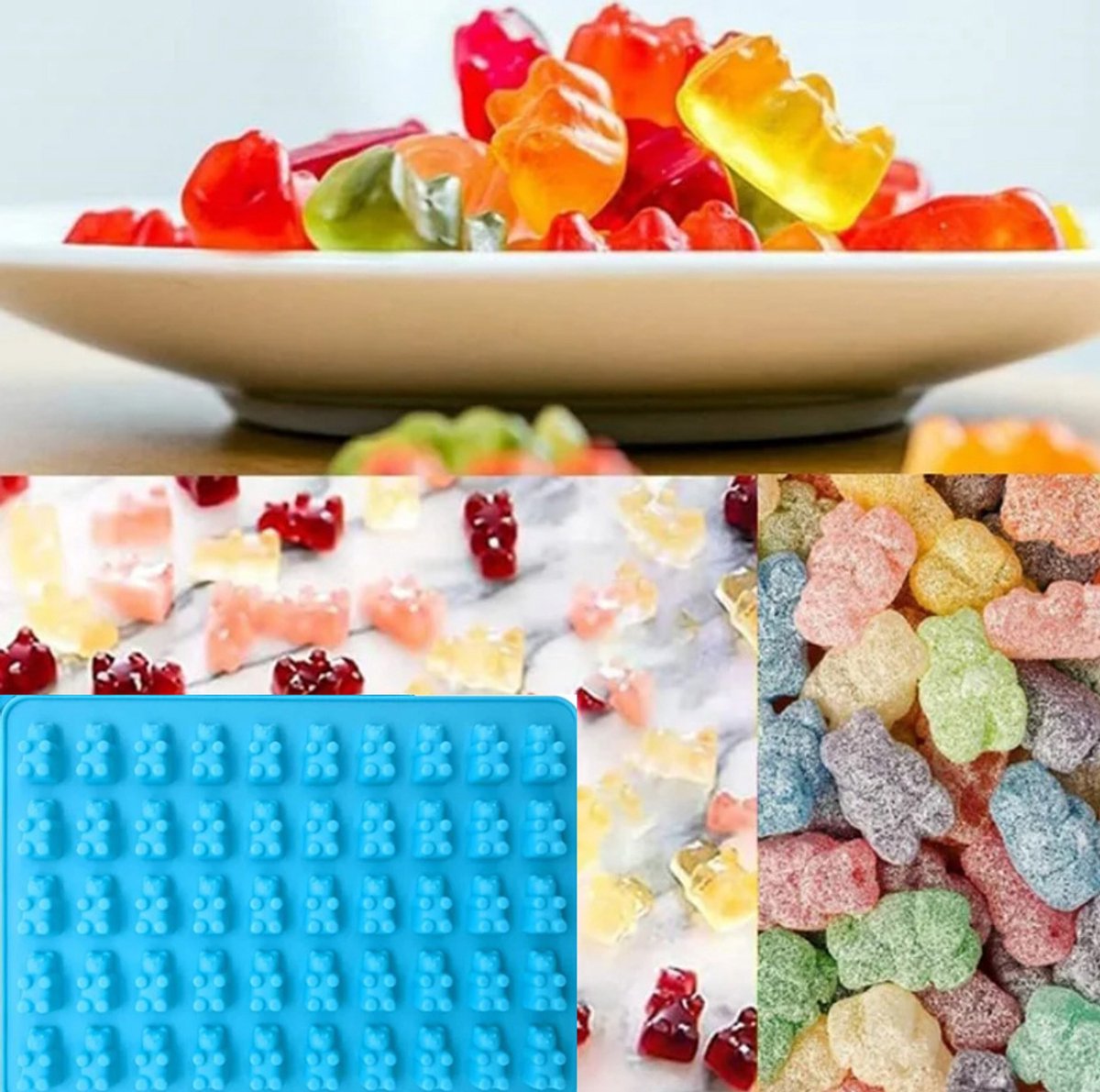 Actie4you® - Snoep Mal - Gummy Beren -Snoepjes Mal – Chocolade – Snoep – Snoep Vorm