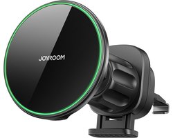 Joyroom - Telefoonhouder voor Ventilatierooster - Qi2 Draadloze Oplader Geschikt voor iPhone MagSafe - Zwart