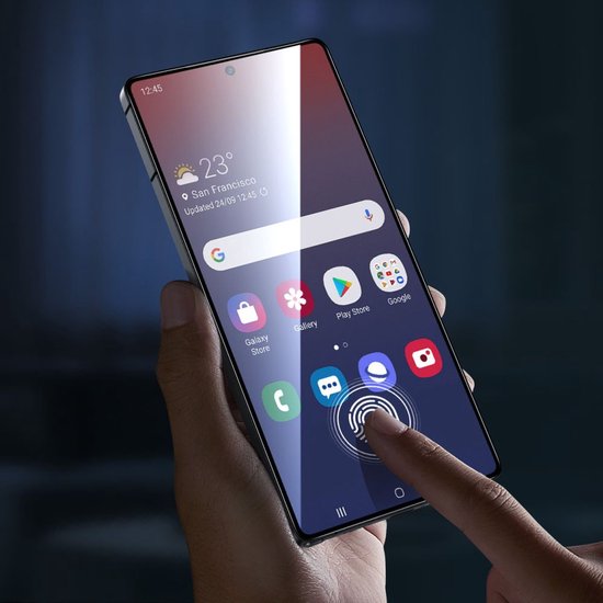 Protection d'écran ESR pour Samsung Galaxy S25 Ultra - Tempered Glass avec cadre de montage - Résistant aux rayures - Installation facile - (Lot de 2)