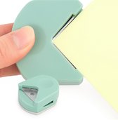 Hoekronder Papierpons I Figuurpons I Hoeksnijder I Hoek Afronder I Afgeronde Hoeken Maken I Groen
