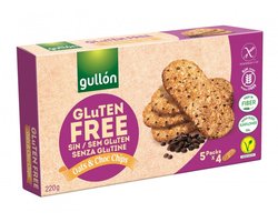 Gullon Oats & chocolate chips glutenvrij 220 Gram