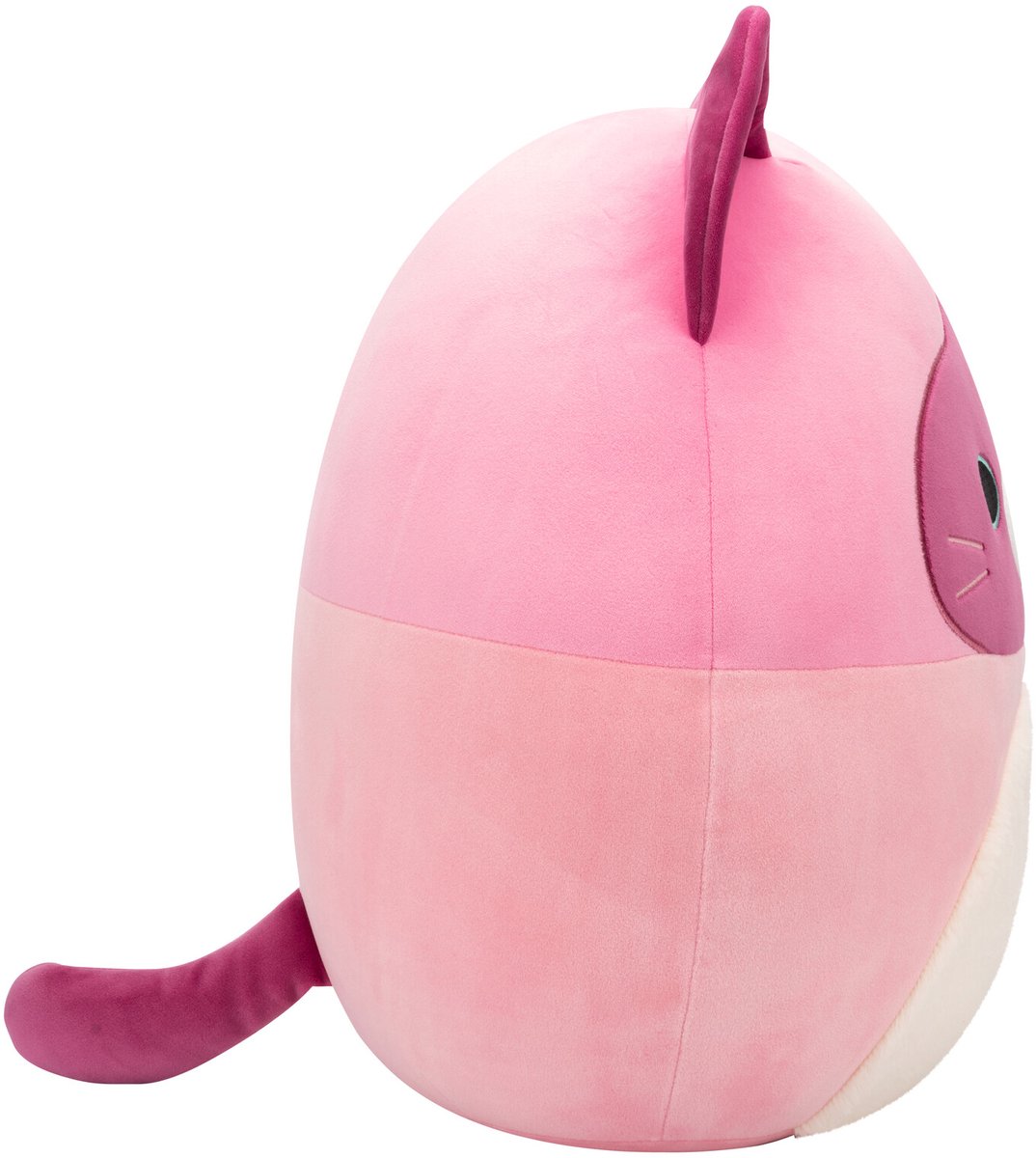 Squishmallows - Medium Plush 30cm Herbie - Pink Snowshoe Cat W/Fuzzy Belly — afbeelding 5