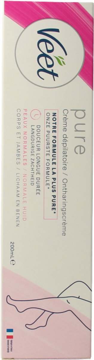Veet Pure Ontharingscreme - Normale Huid - Zonder Ammoniak Geur - 200 ml — cadeau in Cadeau-ideeën - foto 5